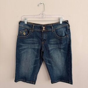 Y2K ROCAWEAR DENIM BERMUDA SHORTS